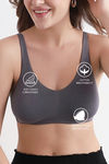 Wacoal Single Layered Non-Wired Full Coverage T-Shirt Bra - Dark Grey — thumbnail 9